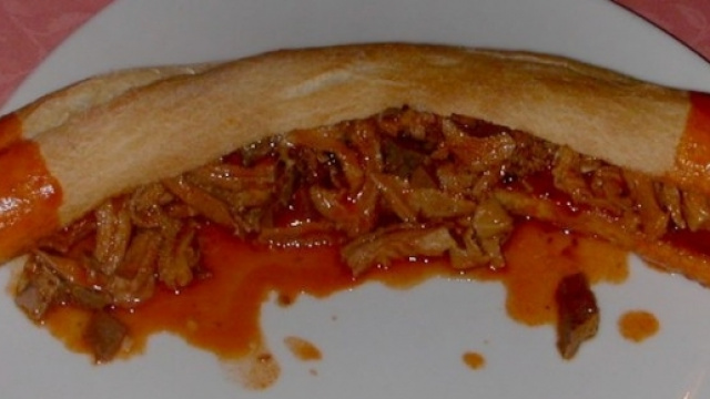 U morzheddu calabrese impiattato