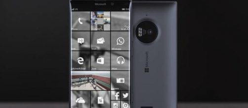 Un'immagine dello smartphone Microsoft Lumia 950