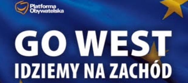 Go WEST, idziemy na zachód - hasło PO Go WEST, idziemy na zachód - hasło PO