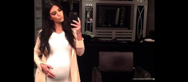 Kim Kardashian embarazada de su segundo hijo. Kim Kardashian embarazada de su segundo hijo.