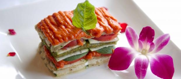 Lasagna raw Food, dieta de moda Lasagna raw Food, dieta de moda