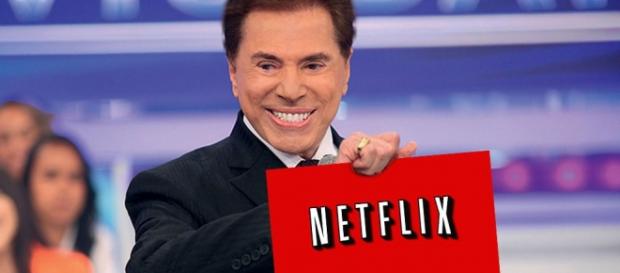 Silvio Santos faz acordo com a Netflix Silvio Santos faz acordo com a Netflix