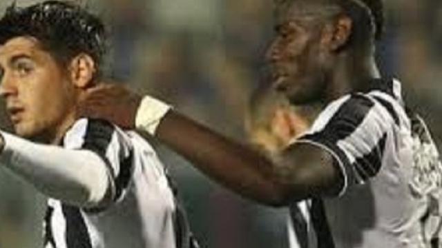 Alvaro Morata e Paul Pogba, Juventus