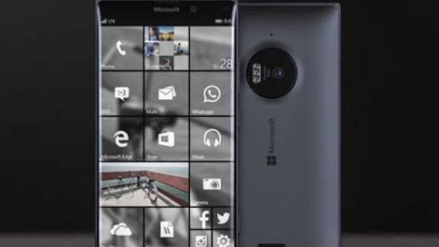 Un'immagine dello smartphone Microsoft Lumia 950