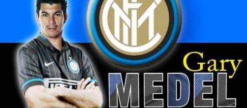 Gary Medel in rete contro la Roma
