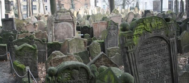 Cementerio Judío de Praga, en la República Checa Cementerio Judío de Praga, en la República Checa