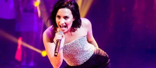 Demi Lovato participa do 'Caldeirão do Huck' Demi Lovato participa do 'Caldeirão do Huck'