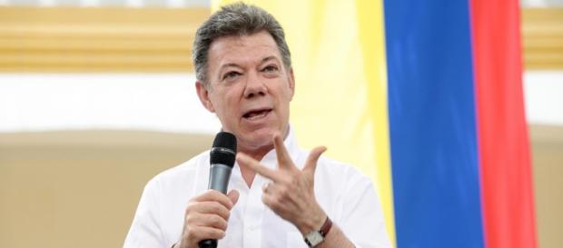 El presidente de Colombia, Juan Manuel Santos El presidente de Colombia, Juan Manuel Santos