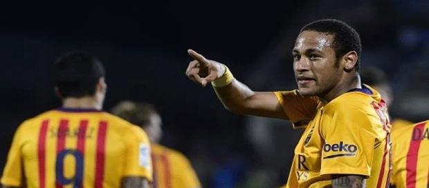 Neymar fue el jugador más destacado del Barça Neymar fue el jugador más destacado del Barça