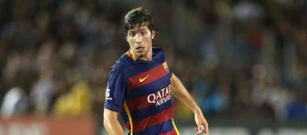 Sergi Roberto durante la pretemporada Sergi Roberto durante la pretemporada