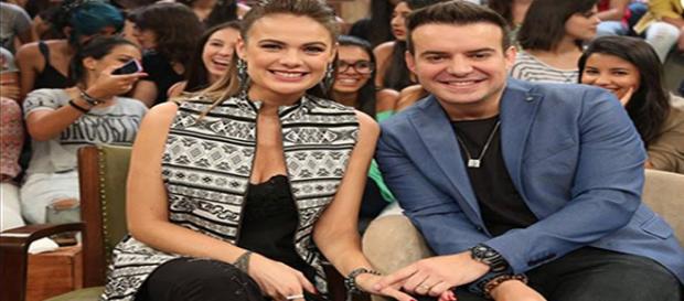 Thaís Pacholek e sertanejo Bruno Belutti Thaís Pacholek e sertanejo Bruno Belutti