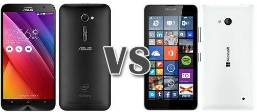 Asus ZenFone 2 ZE500CL vs Microsoft Lumia 640