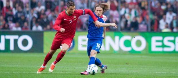 Cristiano Ronaldo con la selección portuguesa Cristiano Ronaldo con la selección portuguesa