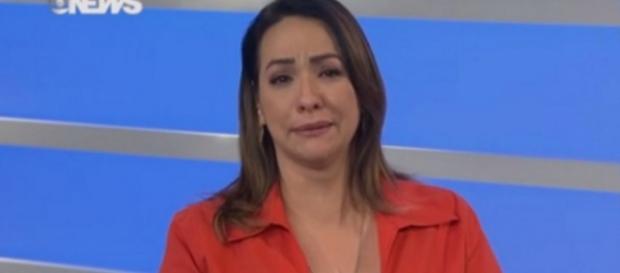 Maria Beltrão chora por morte de Sandra Moreyra Maria Beltrão chora por morte de Sandra Moreyra