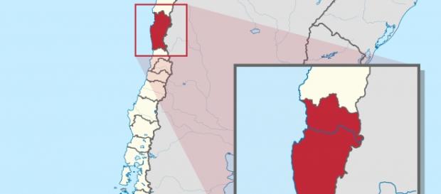 Región de Coquimbo, Chile, afectada por el seísmo Región de Coquimbo, Chile, afectada por el seísmo