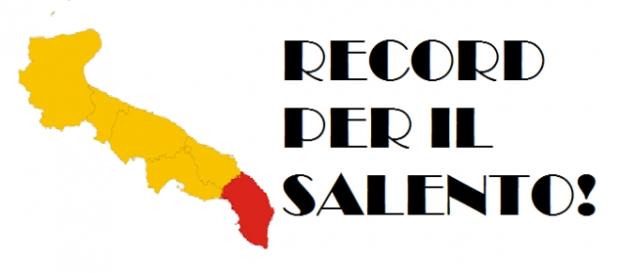 Un importante record per il Salento. Un importante record per il Salento.