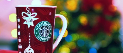 Un bicchiere di Natale di Starbucks