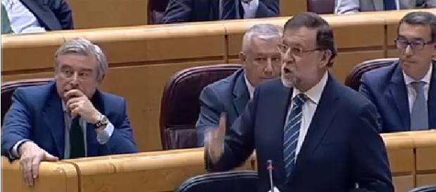 Cap de Pant Mariano Rajoy en el senado Cap de Pant Mariano Rajoy en el senado