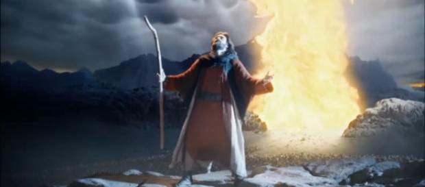 Deus abre o "Mar Vermelho" e os fãs vibram Deus abre o "Mar Vermelho" e os fãs vibram