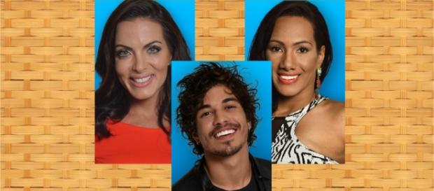 Douglas, Carla Prata e Quelynah estão na Roça Douglas, Carla Prata e Quelynah estão na Roça