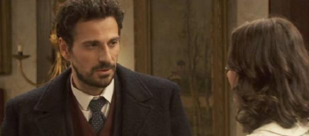 Il Segreto: Conrado e Aurora in una conversazione Il Segreto: Conrado e Aurora in una conversazione