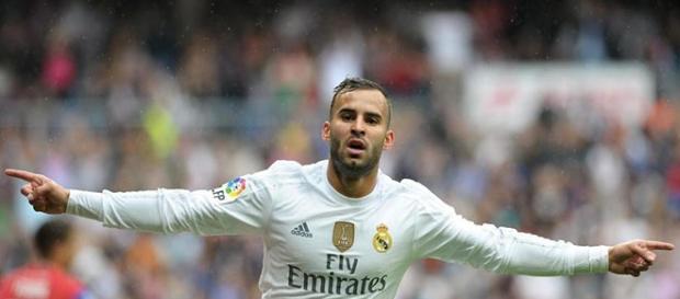 Jesé, celebrando un gol con el Real Madrid Jesé, celebrando un gol con el Real Madrid