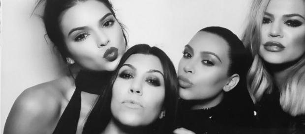 Kendall Jenner und der Kardashian-Clan. Kendall Jenner und der Kardashian-Clan.