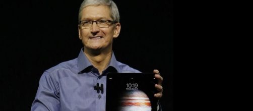 Tim Cook e il nuovo "iPad Pro"