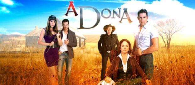 A Dona, novela do SBT e Televisa. A Dona, novela do SBT e Televisa.