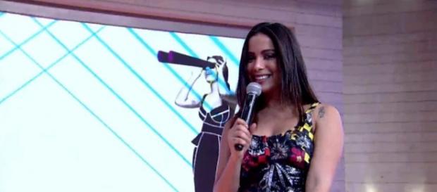 Anitta no programa (Foto: Reprodução Twitter) Anitta no programa (Foto: Reprodução Twitter)