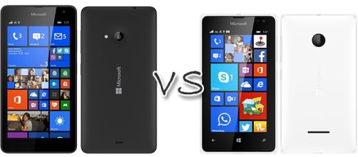 Smartphone Microsoft: Lumia 535 vs 532