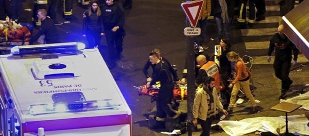 Atentado la pasada noche en París Atentado la pasada noche en París