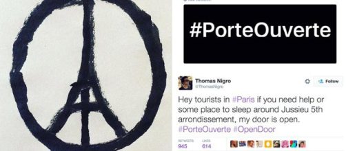 #PorteOuverte per aiutare chi si trova a Parigi.