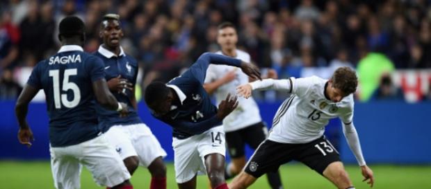 Imagen del Francia vs Alemania del fatídico 13-N Imagen del Francia vs Alemania del fatídico 13-N