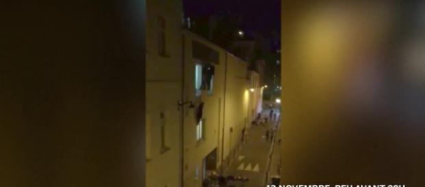 Verletzte und Schreie vor dem Club "Bataclan" Verletzte und Schreie vor dem Club "Bataclan"