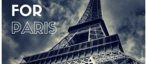 Uno degli #ashtag di solidarietà per Parigi Uno degli #ashtag di solidarietà per Parigi