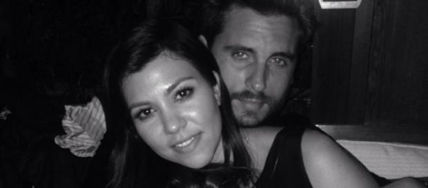 Kourtney Kardashian und Scott Disick. Kourtney Kardashian und Scott Disick.