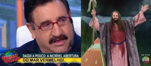 "Programa do Ratinho" abre o Mar Vermelho "Programa do Ratinho" abre o Mar Vermelho
