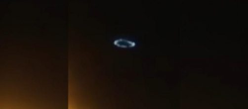 Immagine ravvicinata dell'avvistamento ufo in Cile