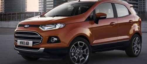 La nuova Ford ecosport arancione