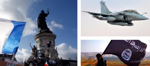 Franţa ripostează după atacul terorist din Paris Franţa ripostează după atacul terorist din Paris