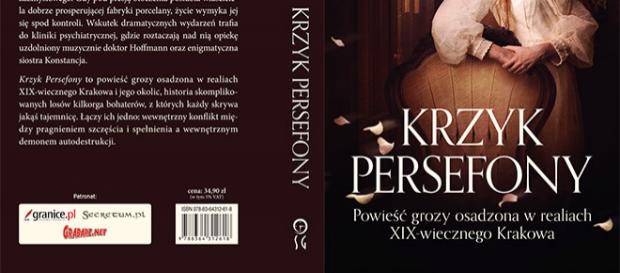 Okładka Krzyku Persefony Joanny Pypłacz Okładka Krzyku Persefony Joanny Pypłacz