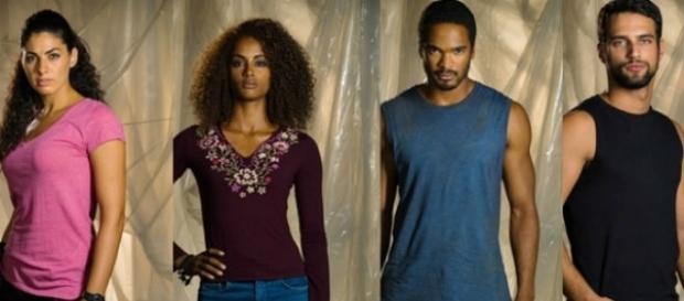 Protagonistas de 'Mar de Plástico' Protagonistas de 'Mar de Plástico'