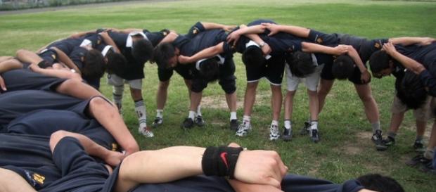 Rugby team. Pixabay commons. No attrition Rugby team. Pixabay commons. No attrition