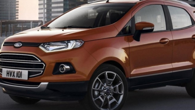 La nuova Ford ecosport arancione