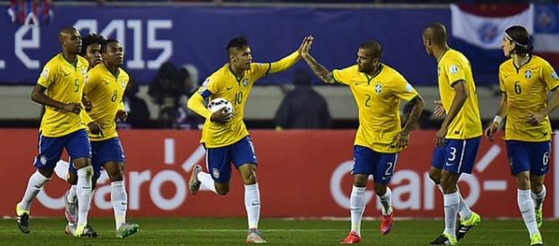 Neymar comanda o Brasil contra o Peru Neymar comanda o Brasil contra o Peru