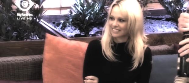 Pamela Anderson zu Gast bei Big Brother. Pamela Anderson zu Gast bei Big Brother.