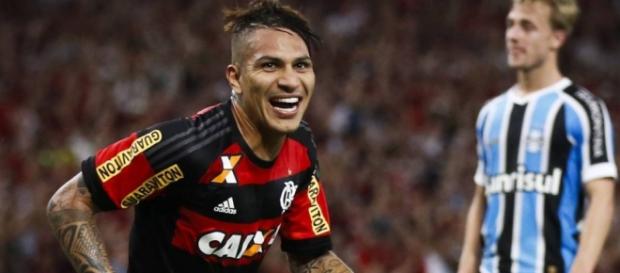 Paolo Guerrero só sorriu no início Paolo Guerrero só sorriu no início