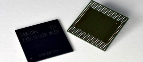 Immagine di un processore Samsung
