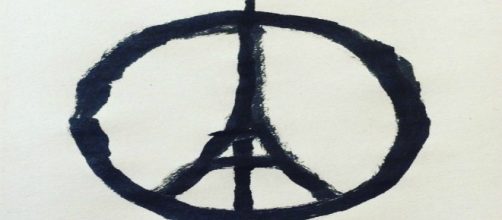 Peace for Paris, disegno di Jean Jullien